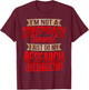 I'm Not A Conspiracy Theorist I Just Do My Research Shirt T-Shirt - T-Shirt | Maroon