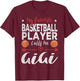 My Favorite Basketball Player Calls Me Gigi T-Shirt - T-Shirt | Maroon
