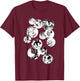 Ben 10 Ultimate Alien: Cosmic Destruction Hero Bubbles Faded T-Shirt - T-Shirt | Maroon