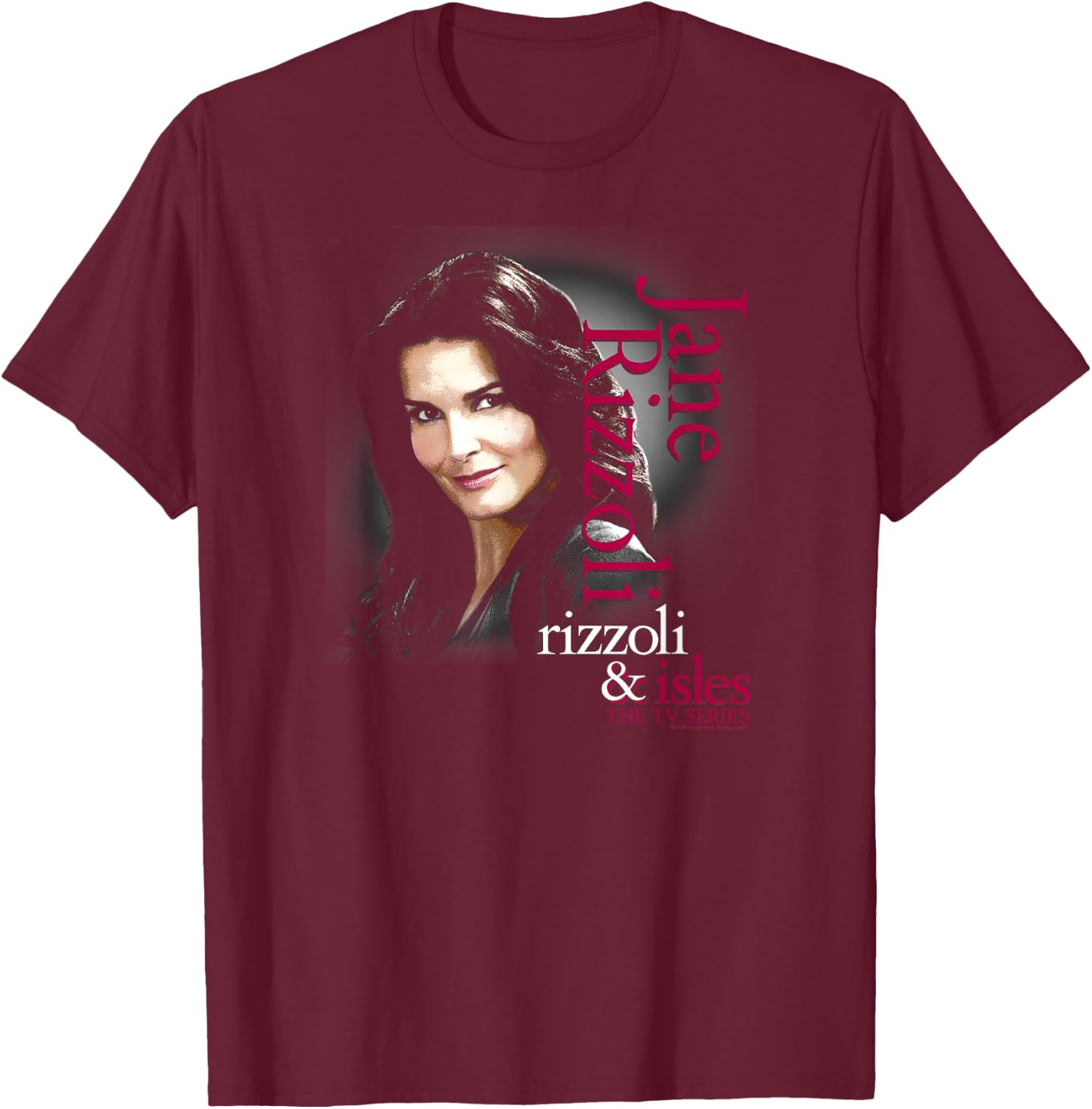 Rizzoli & Isles Jane Rizzoli T-Shirt - T-Shirt | Maroon