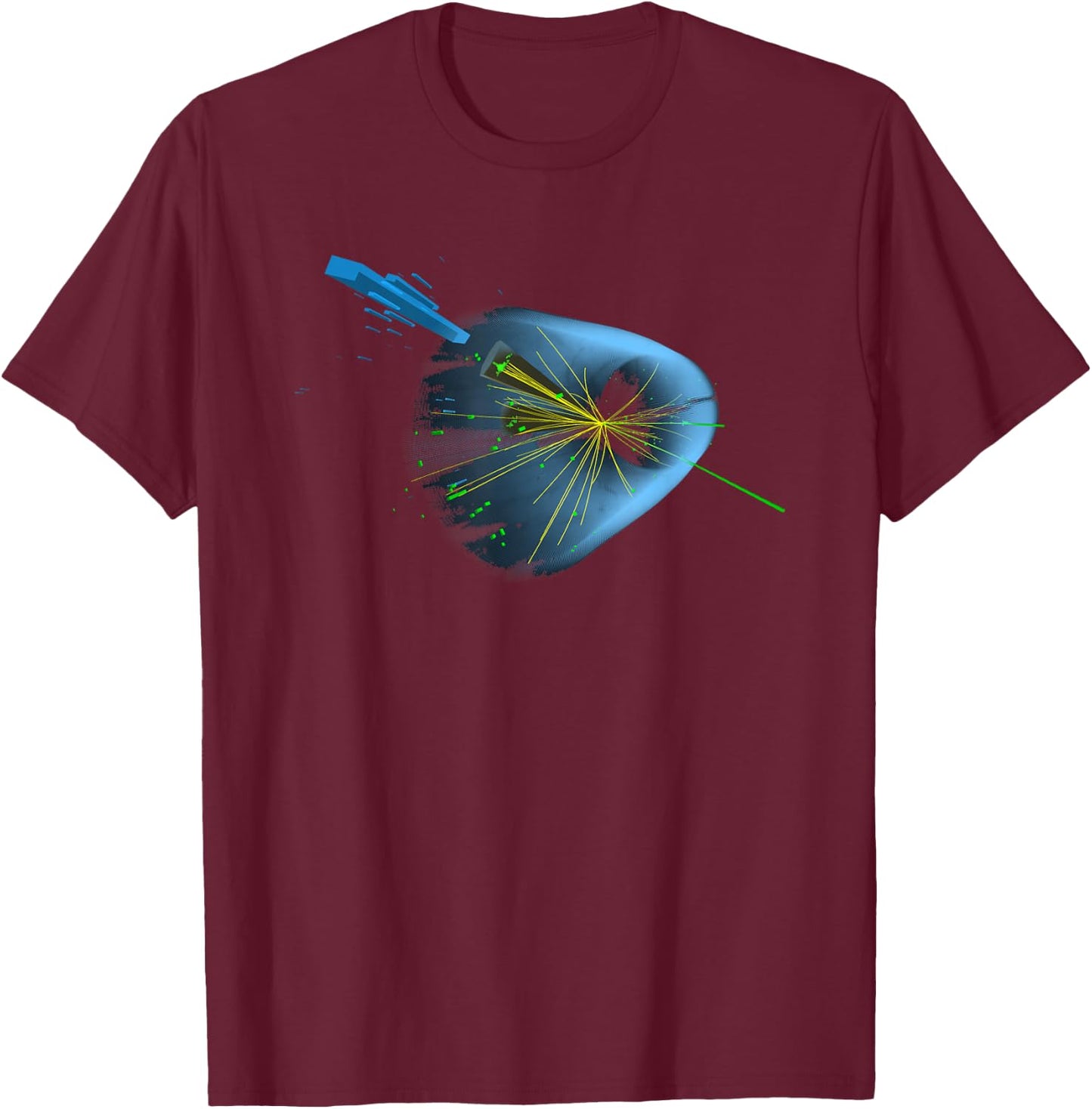 Higgs Boson Physics Quantum Mechanics Science Lover Teacher T-Shirt - T-Shirt | Maroon