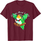 Crazy Bird Lady | Caique Parrot Watercolor T-Shirt - T-Shirt | Maroon