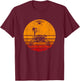 Retro Mars Rover 2021 - NASA Vintage Mars Landing T-Shirt - T-Shirt | Maroon