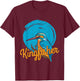 Kingfisher bird design gift bird lover T-Shirt - T-Shirt | Maroon