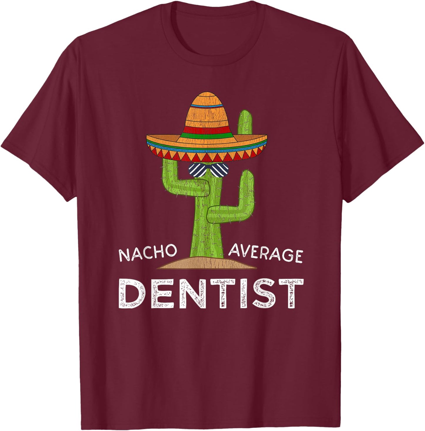 Fun Hilarious Dental Humor Saying | Funny Dentist Joke T-Shirt - T-Shirt | Maroon