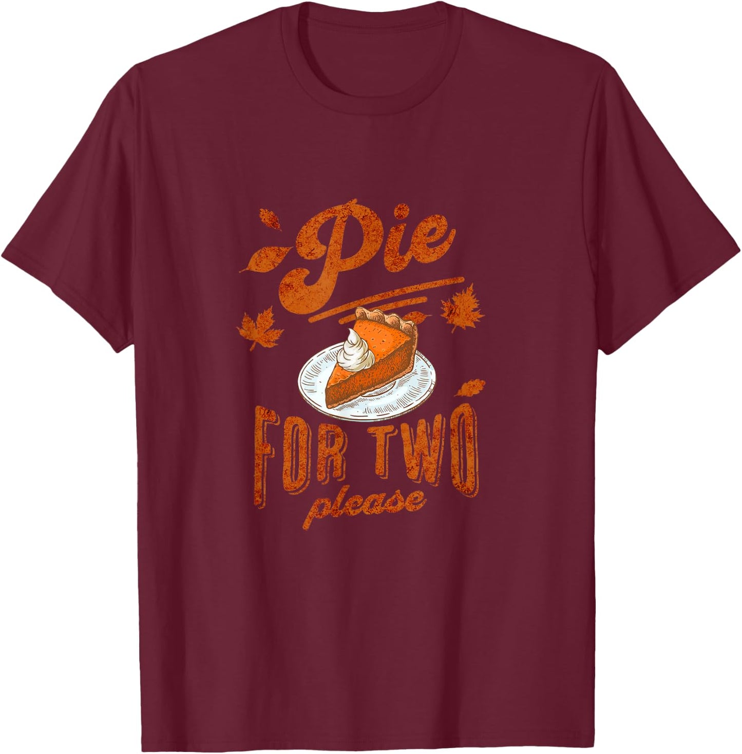 Pregnancy Reveal Twin Announcement Thanksgiving - Black, Small, -Adults T-Shirt - T-Shirt | Maroon