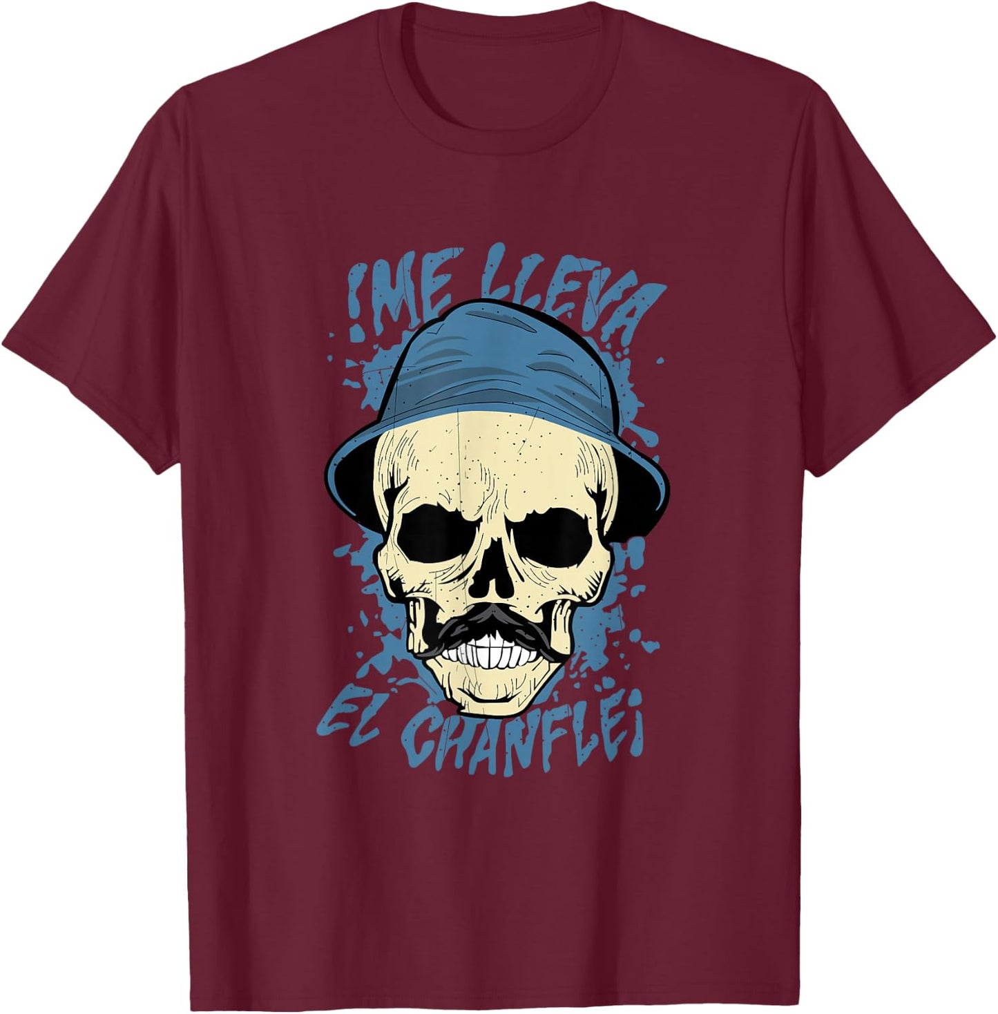 Me lleva el chanfle Don Ramon Mexican T-Shirt - T-Shirt | Maroon