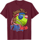 Funny Merica Tennis Ball & USA Flag Sunglasses 4th Of July Kids Men T-Shirt - T-Shirt | Maroon