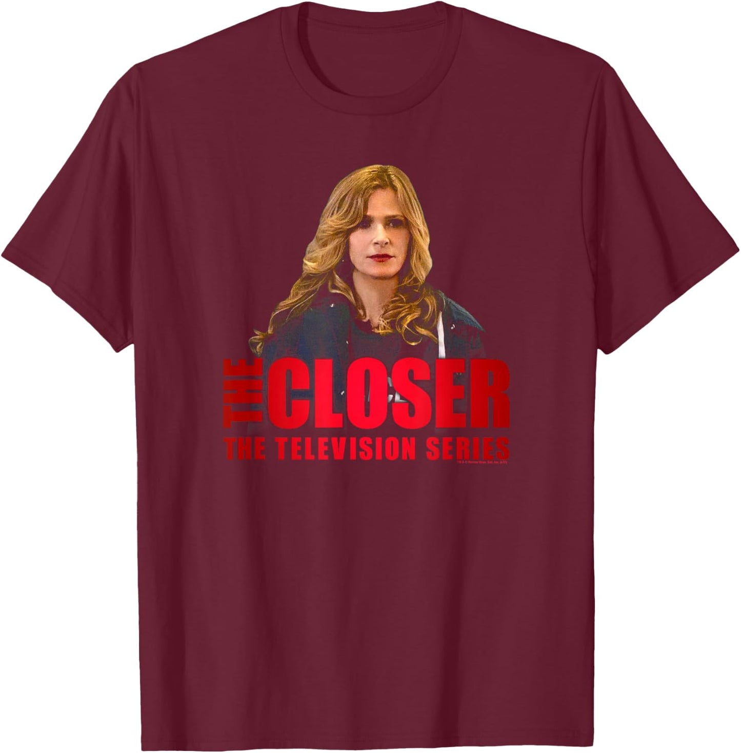 The Closer Logo T-Shirt - T-Shirt | Maroon