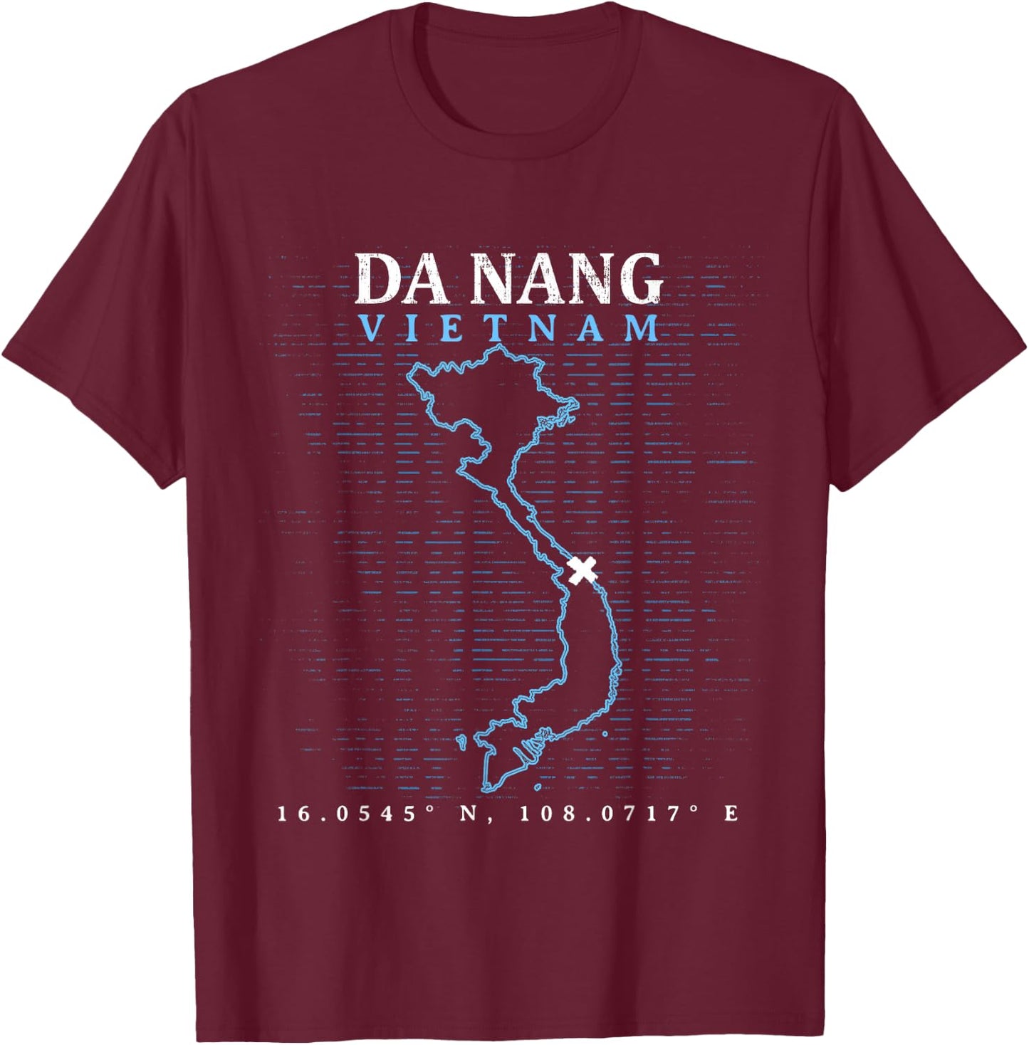 Da Nang Vietnam T-Shirt - T-Shirt | Maroon