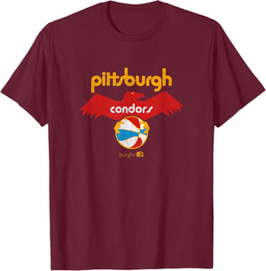 Pittsburgh Condors T-Shirt - T-Shirt | Maroon