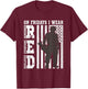 On Fridays I Wear Red USA Support American Troops T-Shirt - T-Shirt | Maroon