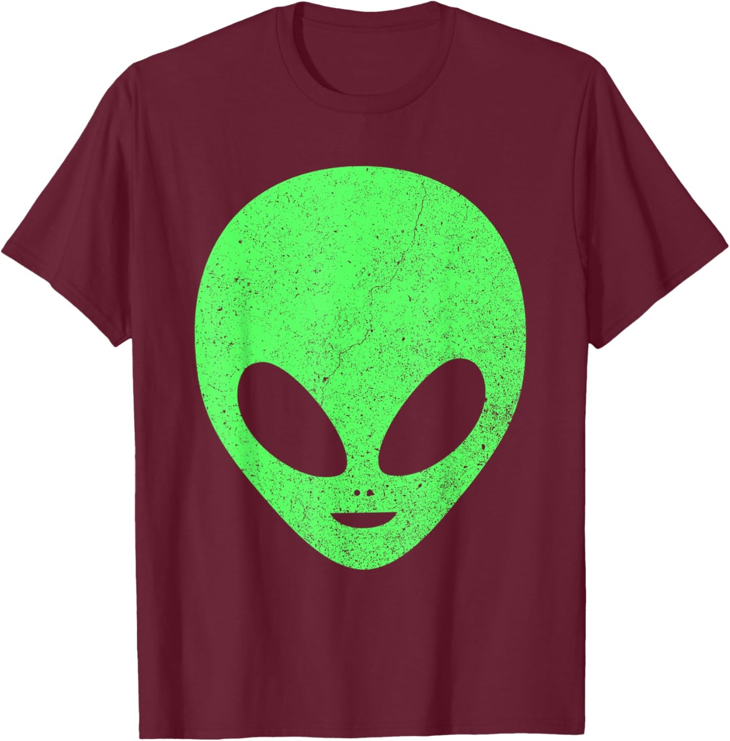 Alien Head Halloween Costume Cute kids 2020 Gift T-Shirt - T-Shirt | Maroon