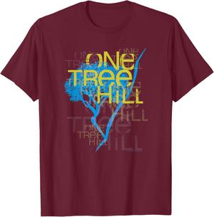 One Tree Hill Title T-Shirt - T-Shirt | Maroon