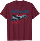 Military Cargo Airplane C-130 Hercules T-Shirt - T-Shirt | Maroon