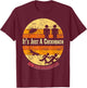 Its Just A Cockroach Gag Cucaracha Funny Roach Hates T-Shirt - T-Shirt | Maroon
