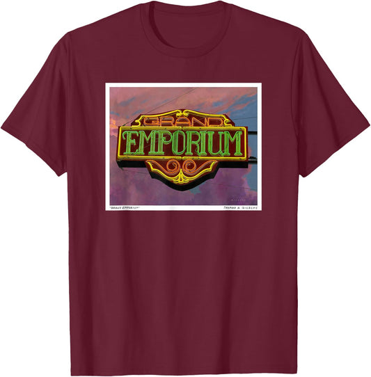 Grand Emporium T-Shirt - T-Shirt | Maroon