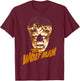 Universal Monsters The Wolfman Logo T-Shirt - T-Shirt | Maroon