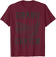 Grand Canyon National Park Merchandise Grand Canyon Hiking T-Shirt - T-Shirt | Maroon