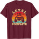 15th Wedding Anniversary | 15 Years Married Man | Level 15 T-Shirt - T-Shirt | Maroon
