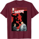 Marvel Daredevil Makes Deal with Kingpin Comic Small T-Shirt - T-Shirt | Maroon