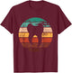 Retro Molar Tooth - Dentist Dental Assistant Dentistry DDS T-Shirt - T-Shirt | Maroon