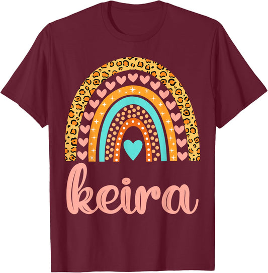 Keira Keira Name Birthday Shirt Gift T-Shirt - T-Shirt | Maroon