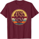 Retro Home Brewing Hops - Vintage Brewer Craft Beer T-Shirt - T-Shirt | Maroon