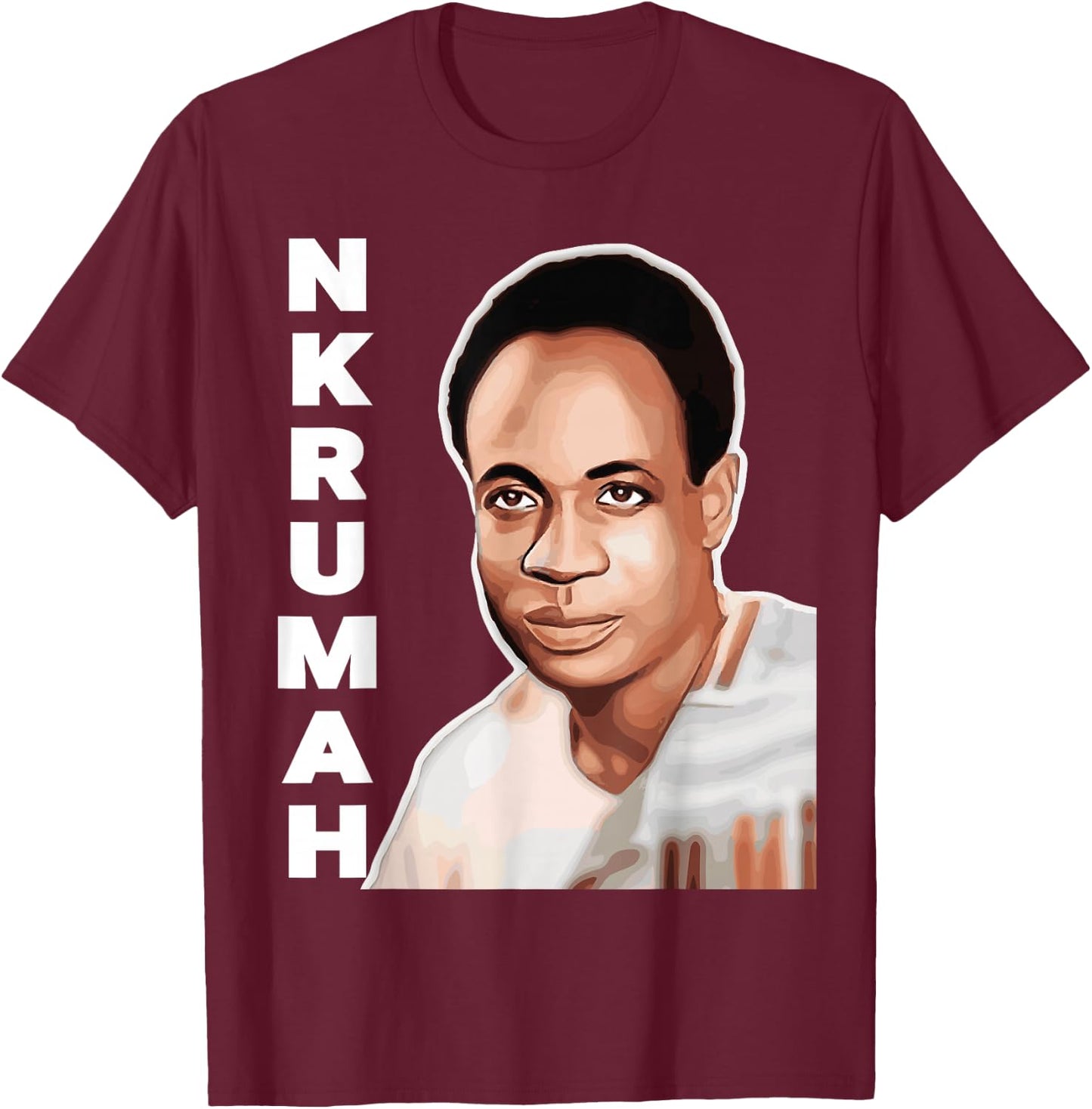 We Love Dr. Kwame Nkrumah T-Shirt - T-Shirt | Maroon