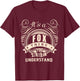 It's a FOX thing you wouldn't understand Gift T-Shirt - T-Shirt | Maroon