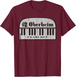 Vintage Oberheim 1969 T-Shirt - T-Shirt | Maroon