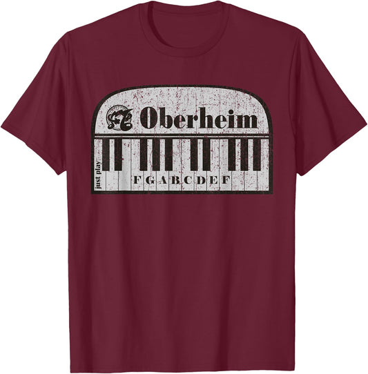 Vintage Oberheim 1969 T-Shirt - T-Shirt | Maroon
