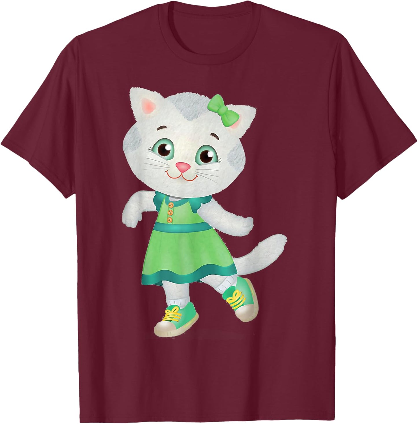 Vebyhogh Katerina Kitty Cat ToddlerKidsAdults T-Shirt - T-Shirt | Maroon