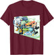 Sonic the Hedgehog Tangle & Whisper Comic T-Shirt - T-Shirt | Maroon