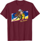 Marvel X-Men Rogue Hey Sugah! 90s T-Shirt - T-Shirt | Maroon