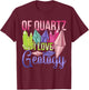 Rock Collector Quartz Geologist Funny Geology T-Shirt - T-Shirt | Maroon