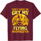 Don't Make Me Get My Flying Monkeys Witch Halloween Costume T-Shirt - T-Shirt | Maroon