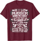 As I Lay Rubber Down The Street Drag Racing Gift T-Shirt - T-Shirt | Maroon