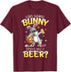 Can Some Bunny Bring Me A Beer Funny Easter Day T-Shirt - T-Shirt | Maroon
