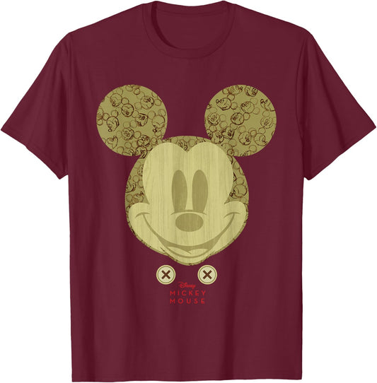 Disney Year of the Mouse Animator's Desk Mickey September T-Shirt - T-Shirt | Maroon