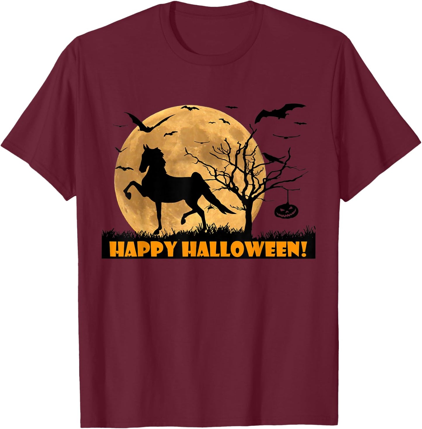 American Saddlebred Horse Training Gaited Horses Equitation T-Shirt - T-Shirt | Maroon