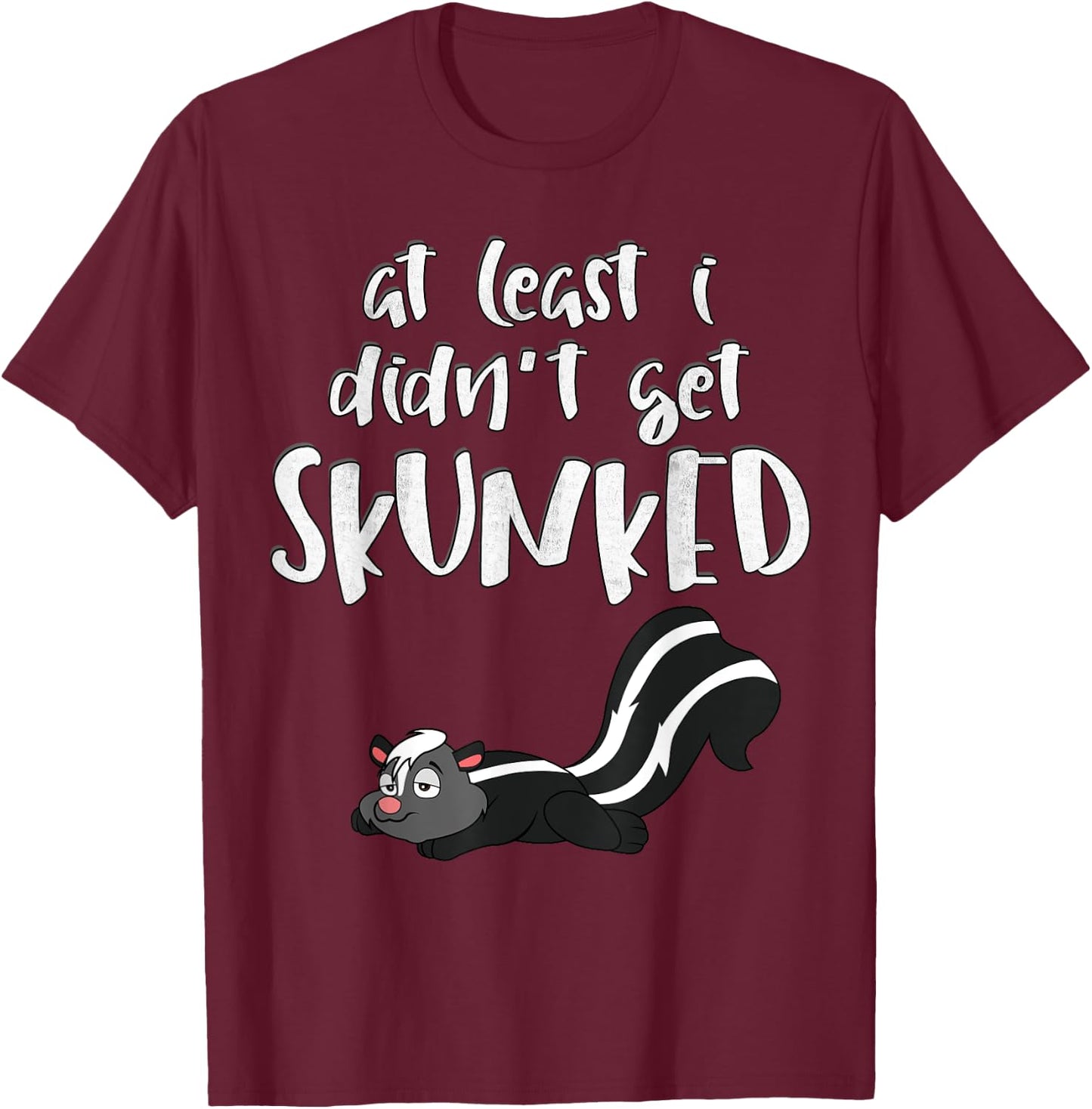 I didn't get Skunked shirt Board & Card Games Skunk T-Shirt - T-Shirt | Maroon