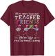 We're More Than Just Teacher Friends Flamingo Men Women T-Shirt - T-Shirt | Maroon