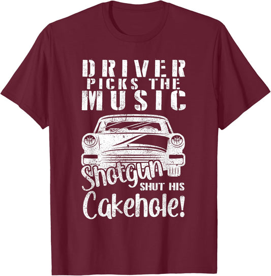 Supernatural Driver Picks Music Vintage Retro T-Shirt - T-Shirt | Maroon