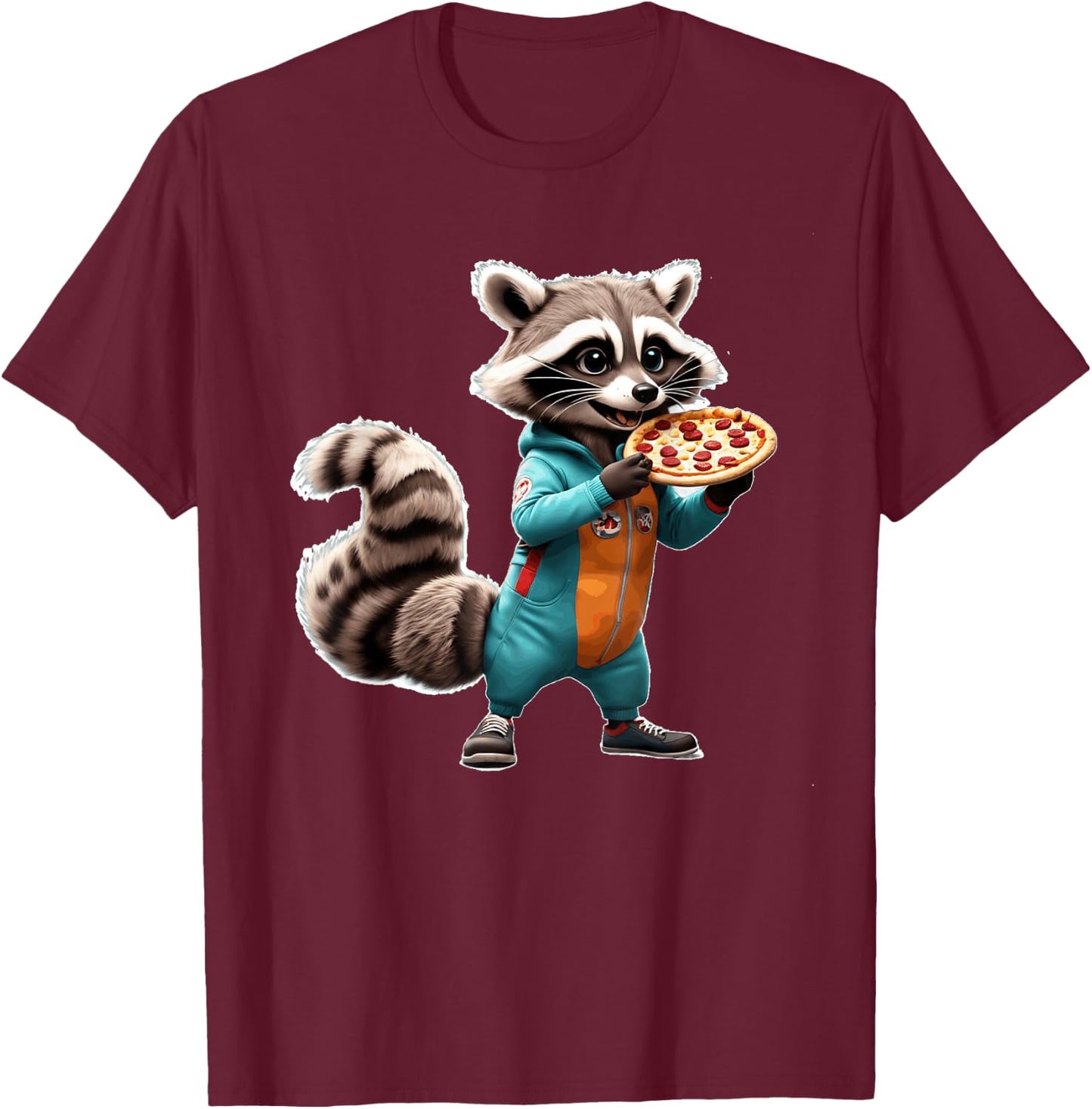 Pizza baker costume adult pizza baker costume pizzeria T-Shirt - T-Shirt | Maroon