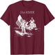 51st State Moon Landing: Exploring Space with Humor T-Shirt - T-Shirt | Maroon