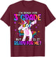 I'm Ready For 3rd Grade Shirt Back To School 3rd Grade Girls T-Shirt - T-Shirt | Maroon