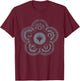 Magic: The Gathering Icon Hieroglyph Small T-Shirt - T-Shirt | Maroon