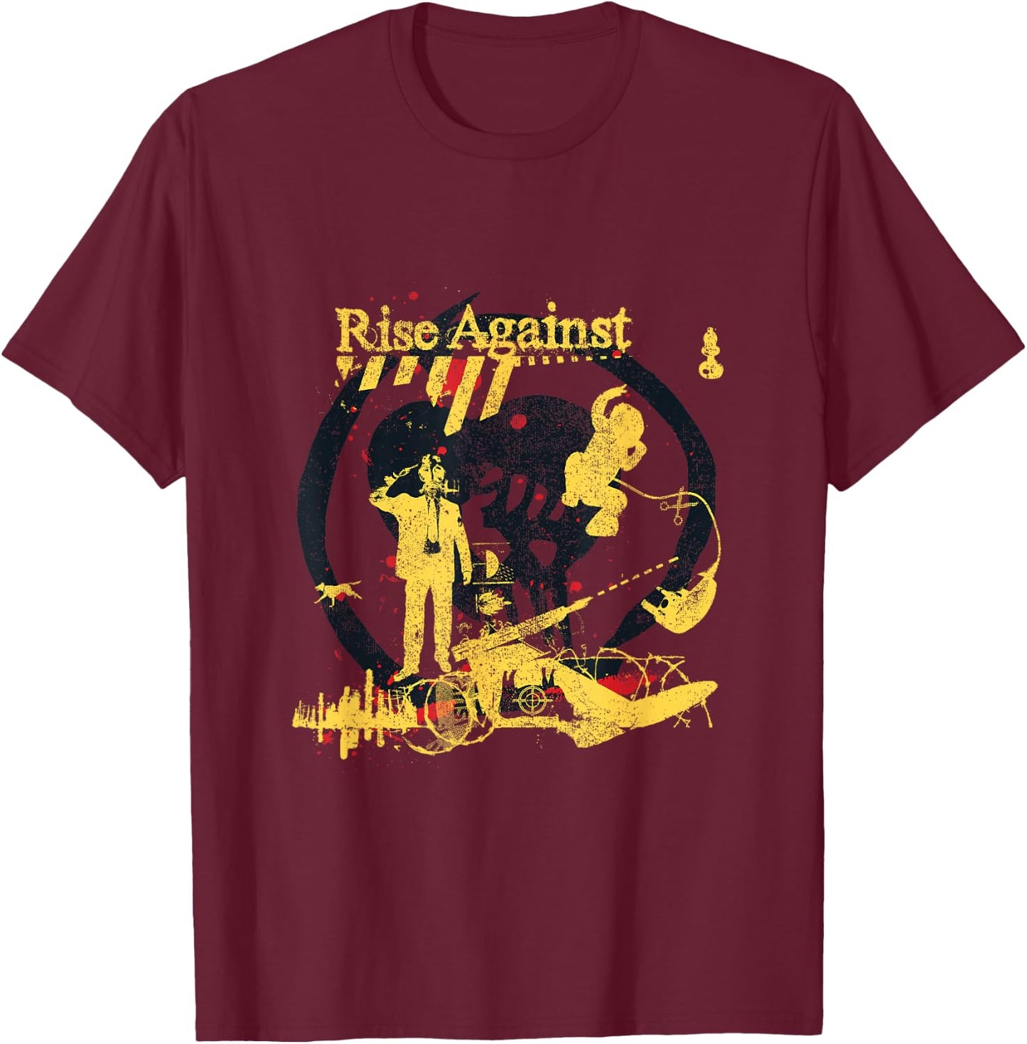 Rise Against - Official Merchandise - Appeal to Reason T-Shirt - T-Shirt | Maroon