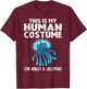 Funny Jellyfish Design For Kids Men Women Jellyfish Costume T-Shirt - T-Shirt | Maroon